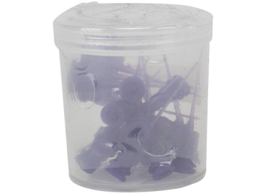 Cánula capilar 0,35mm violeta 20pcs